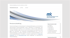 Desktop Screenshot of pensionsrueckstellung-berechnung.de